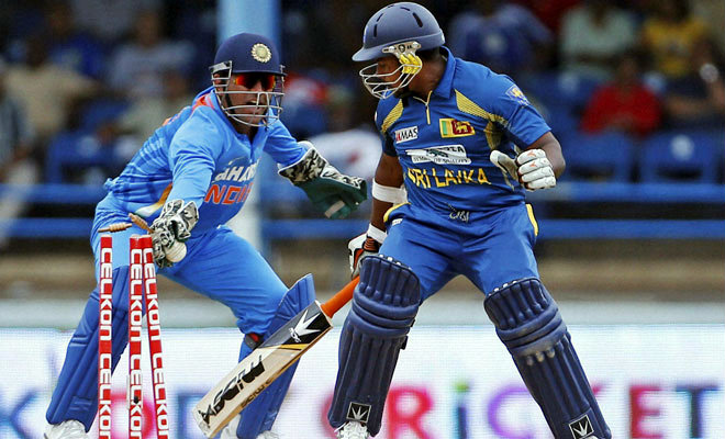 Dhoni as a wicketkeeper