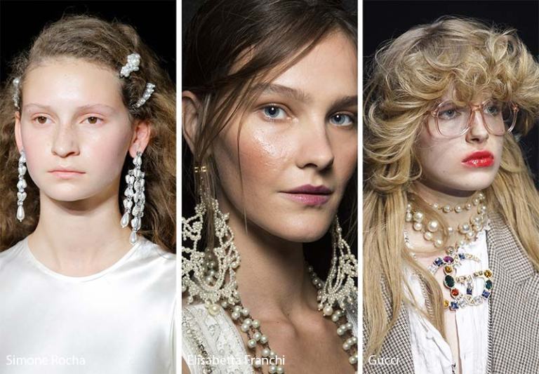 latest jewelry designs, spring summer latest jewelry trend accessory trend latest jewelry designs 2018 fashion statement pieces style shopping guide woman girl hoops shopping runaway earrings online