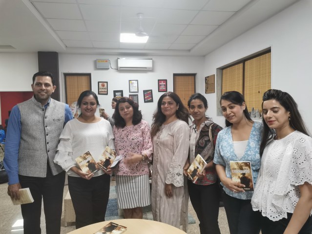 coffee culture books iinternational best sellers swapnil pandey book stall love story of a commando books en beyond faridabad shweta agarwal founder book reading lounge activity center space book launch book event reading reveal signing discussion reading habits delhi book clubs author writer venue